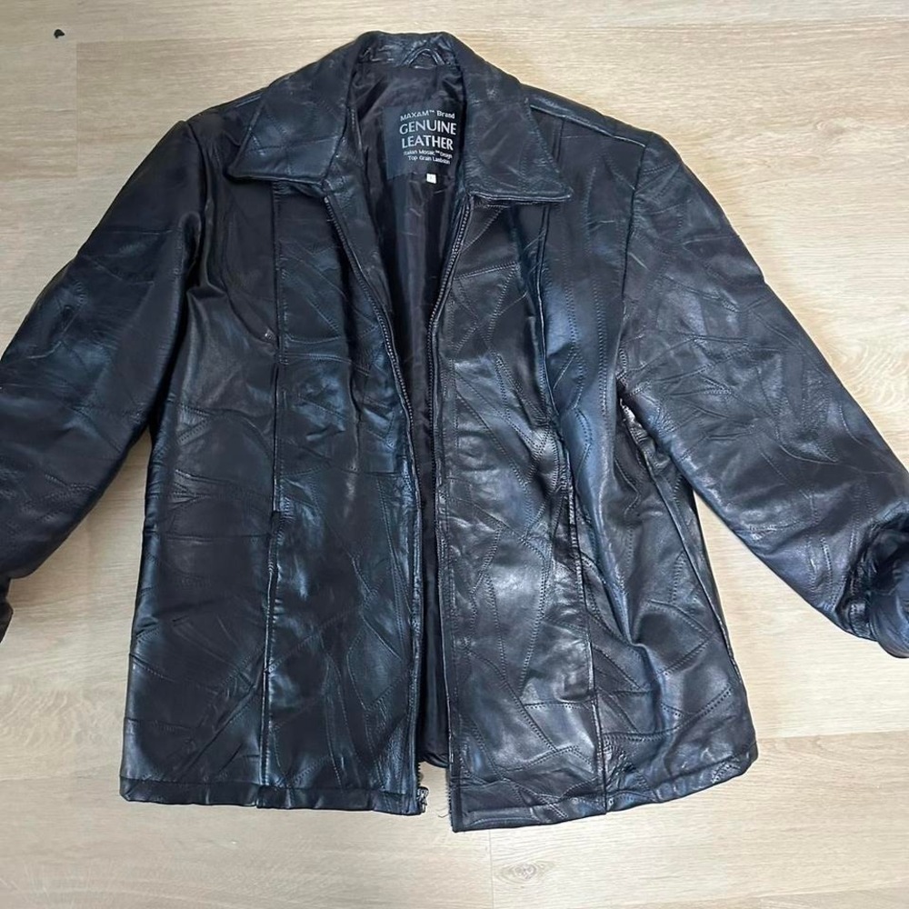 Thrifted‎ Leather Jacket